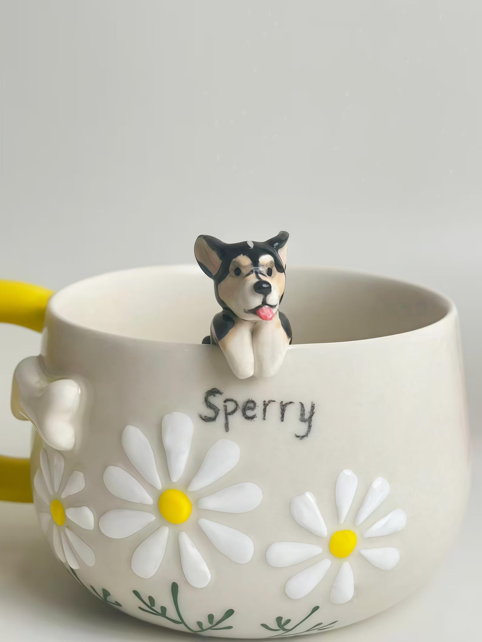 Personalized pet mug custom pet mug ceramic peekaboo mug/hidden animal coffee mug/Custom Cat and Dog Ceramic Mug/Gift For Dog Owner/dog mug