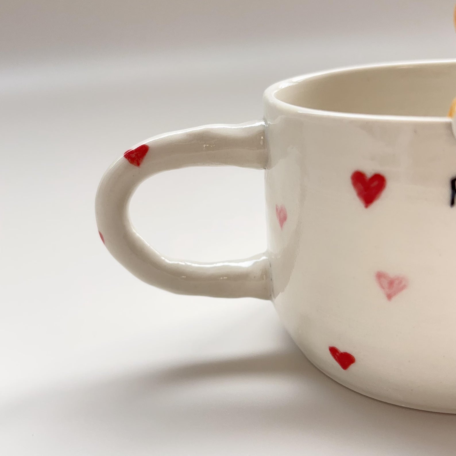 Personalized Pet Mug Custom Mug Pet idea Handmade Coffee Mug Gift for Pet Owner Cute Dog Cappuccino Mug Hidden Animal Mug peekaboo mug