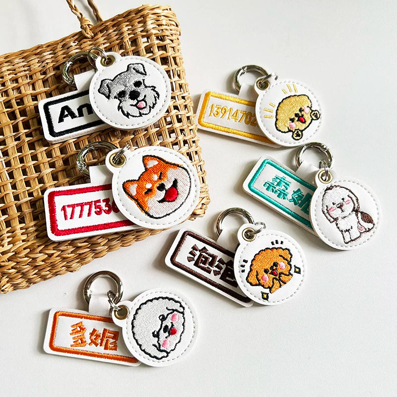 Pet brand custom pet collar dog tag medium-sized dog large dog dog leash leash listing