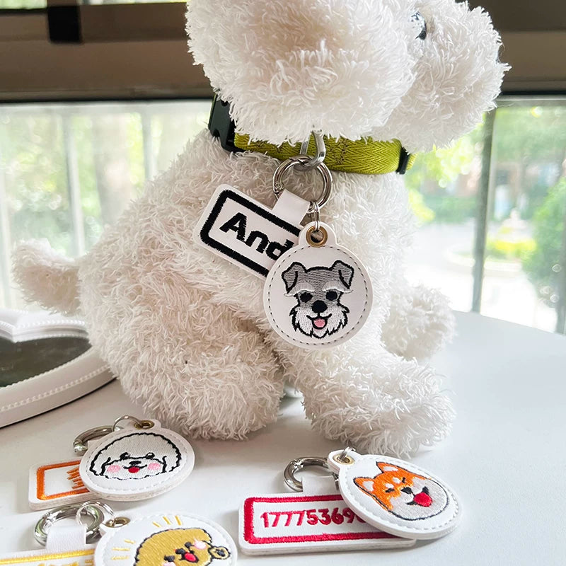 Pet brand custom pet collar dog tag medium-sized dog large dog dog leash leash listing