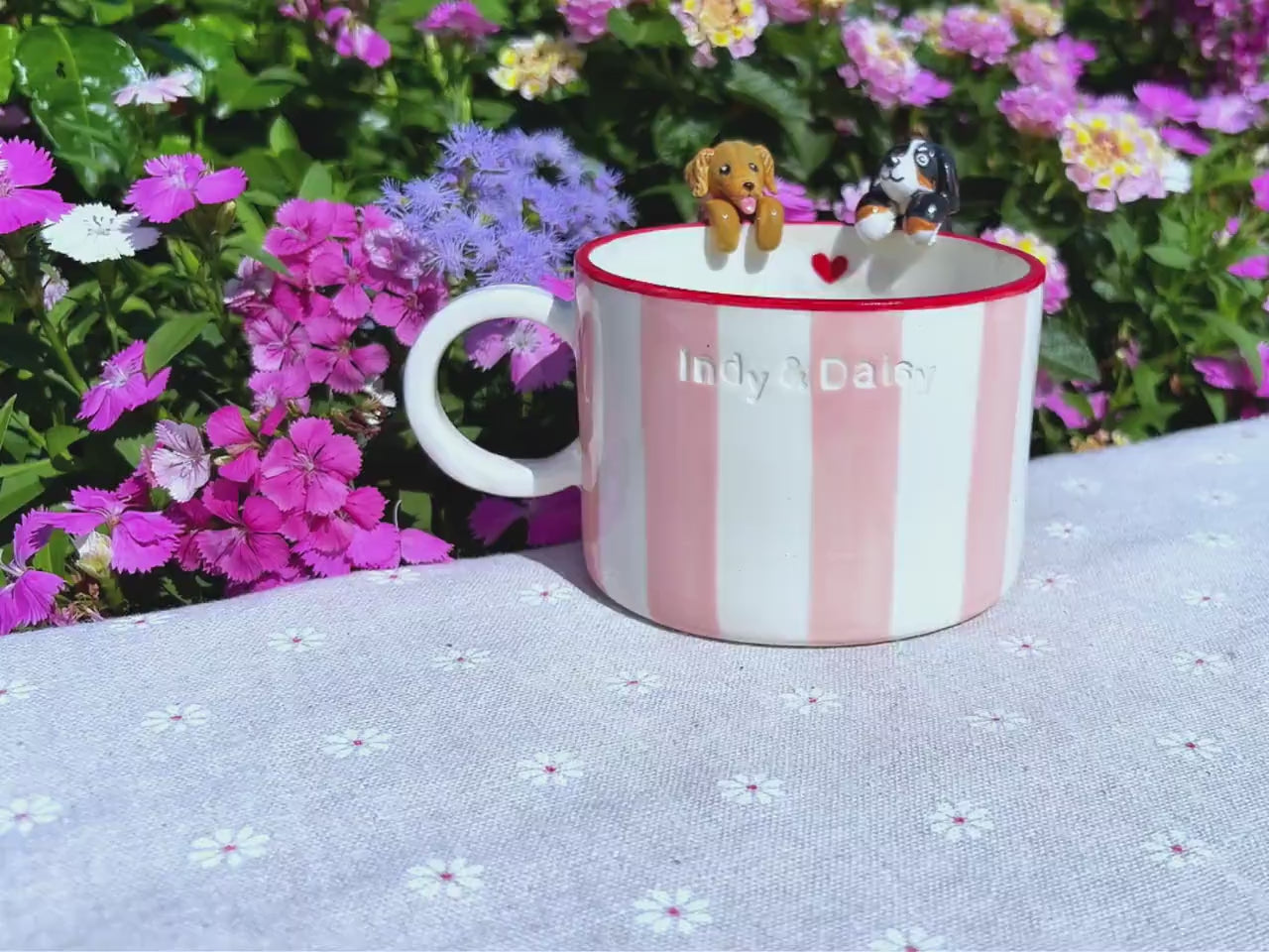 Custom Pet Mug with 3D Dog/Cat Figure Handmade Ceramic Mug Peekaboo Pet Mug Memorial Gift for Pet Lovers Personalized Pet Mug Coffee Cup